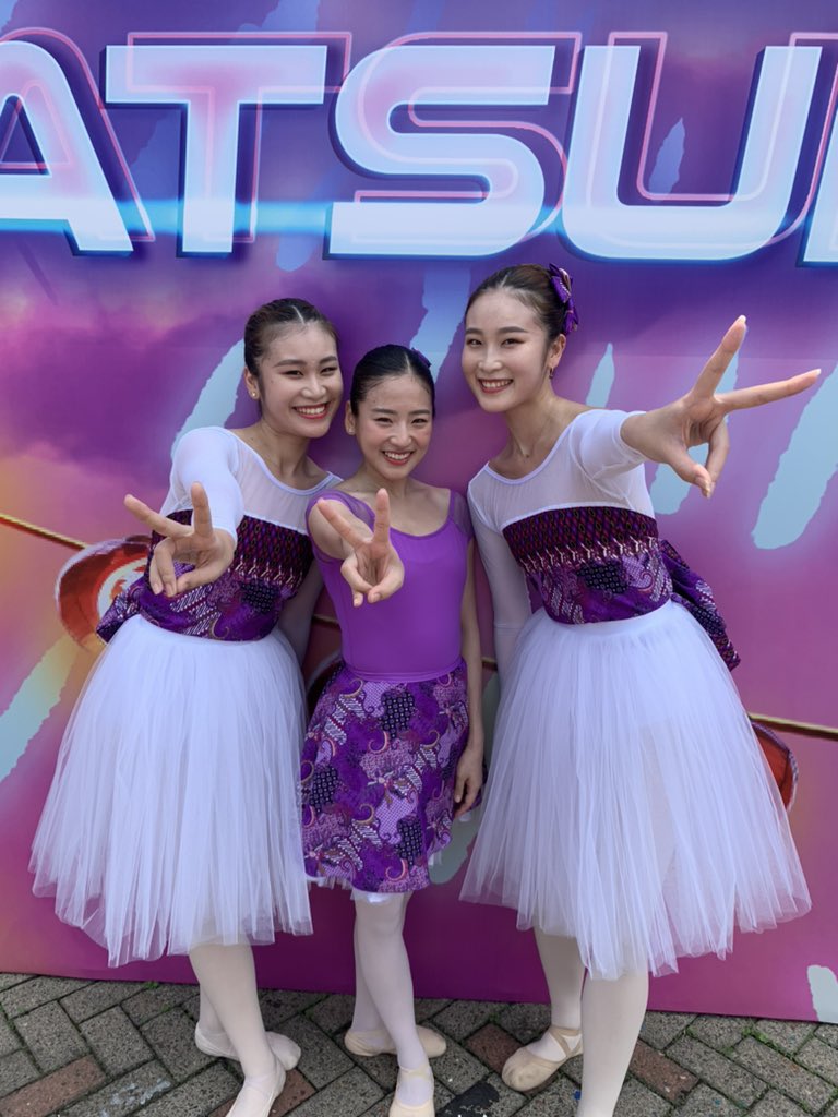 Haruka_NKGW10's tweet photo. Thank you sudah nntn stage ballet di @jktjapanmatsuri ya💜seru banget heheehh!!
Jak japan matsuriのバレエステージ見に来てくれた皆様ありがとうございました😊💜 https://t.co/etuxls1hbz