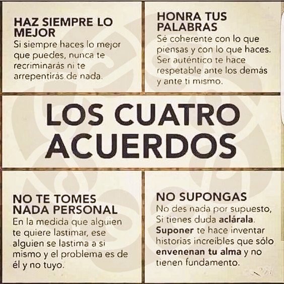 Los cuatro acuerdos vía <a href="/FormarseLibros/">Formarse</a>