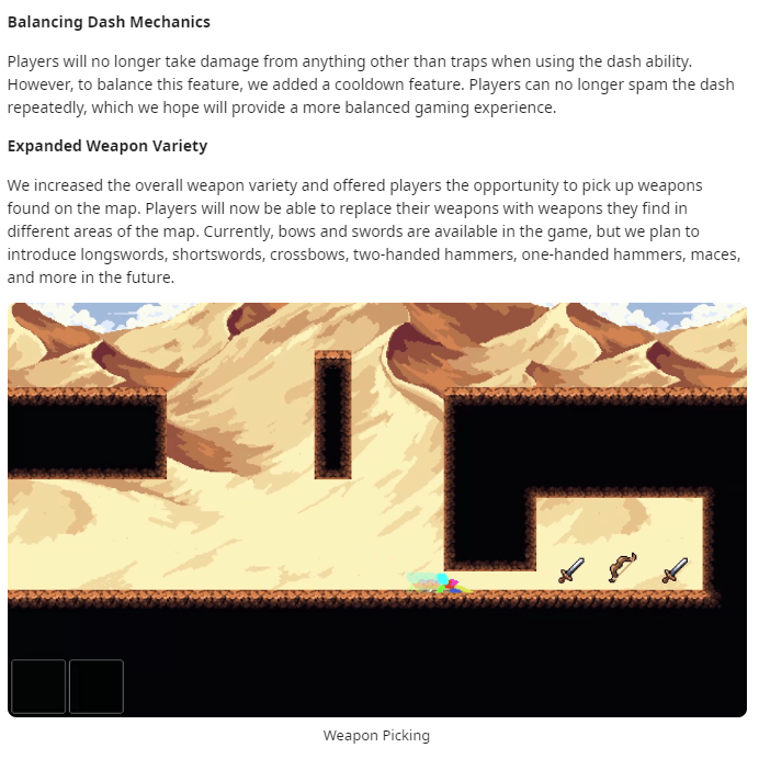 imdiestudios's tweet photo. #Devlog

Infinity Wanderer Dev Diary #1: Post-Game Testing Analysis https://t.co/YyKHjrmFY6