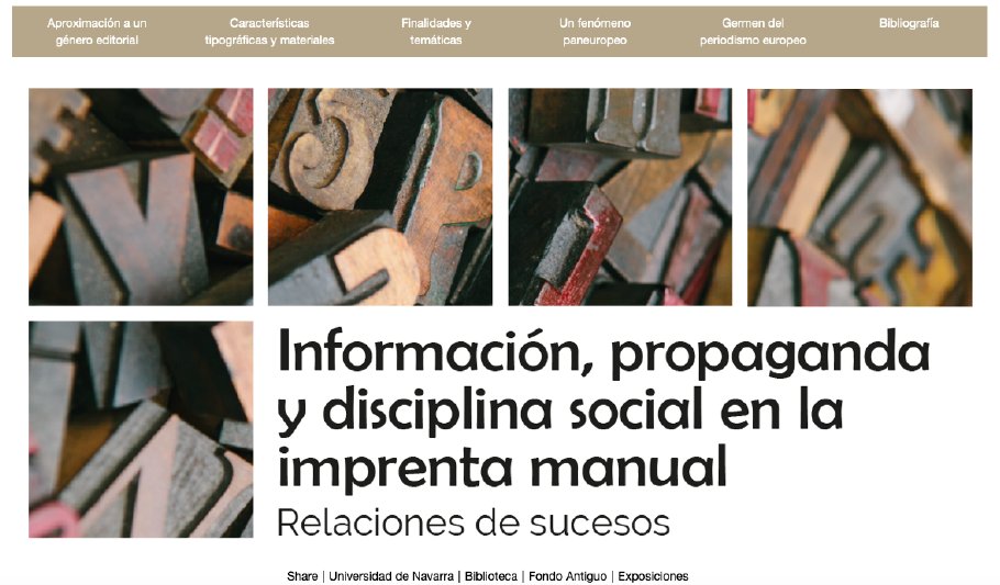 📚 Ya podéis visitar en la <a href="/unavbiblioteca/">Biblioteca de la Universidad de Navarra</a> esta exposición sobre #RelacionesDeSucesos y también tenéis la versión virtual 👇
[unav.es/biblioteca/fon…].
