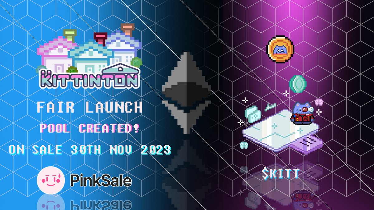 kittinton's tweet photo. Pool has been created! Audit and KYC are coming next! Here we go!
https://t.co/66hRkCbZsy

#pinksale #fairlaunch $KITT https://t.co/08Nyyxigj1