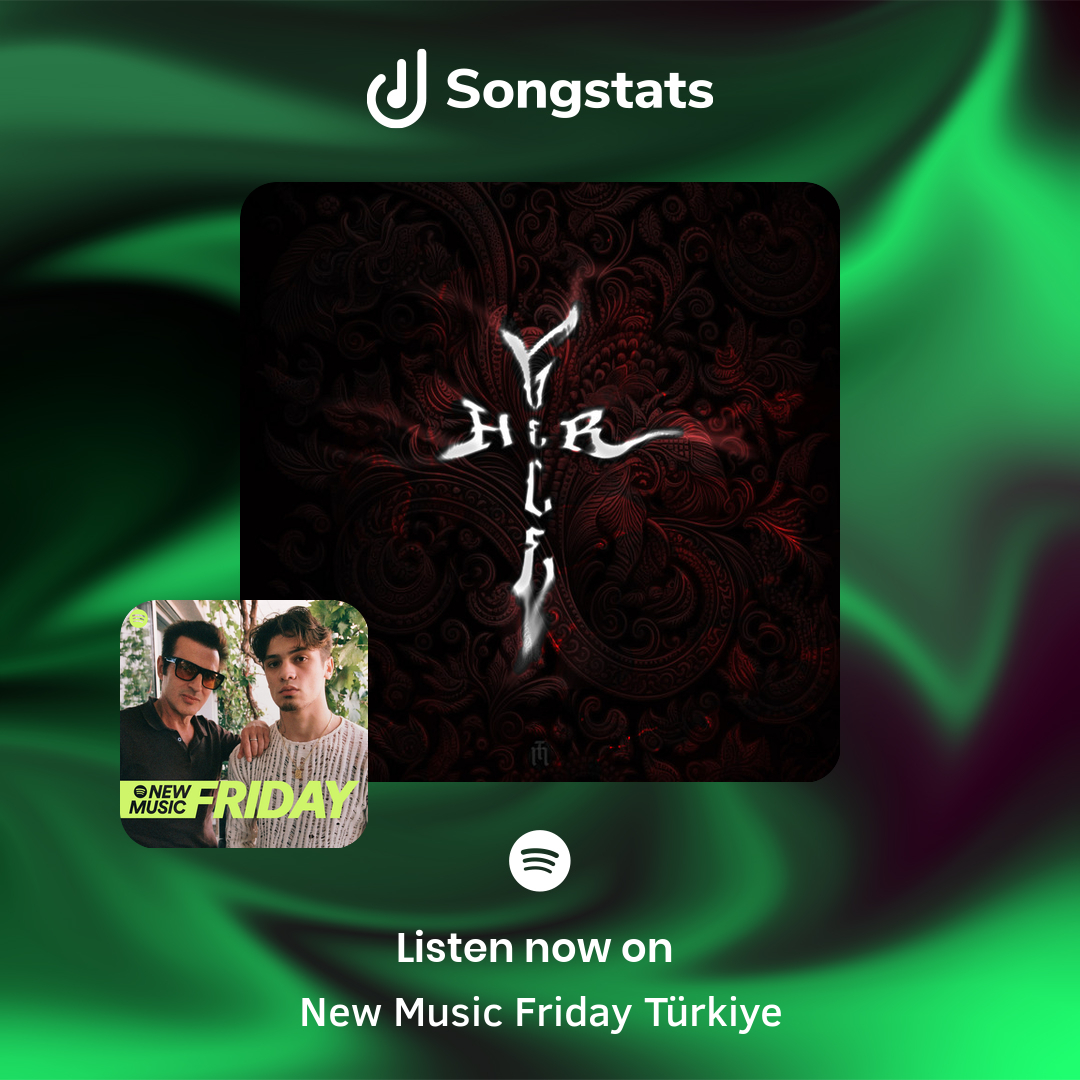 <a href="/insanmiyizoffcl/">insanmiyizofficial</a> Aww yeah!! Did you know that "Her Gece" got added to the editorial playlist 'New Music Friday Türkiye' with over 210K Followers on Spotify! Find even more awesome insights on Songstats.