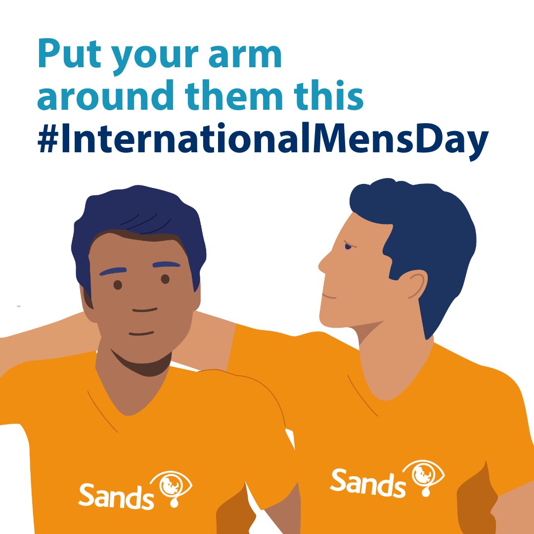 This #InternationalMensDay we'd like you to put your arm around the men in your life and remind them that they are not alone.

If you’re a dad, grandad or family member, we are always here for you 💙🧡

➡️ sands.org.uk/men

#BabyLoss #PregnancyLoss