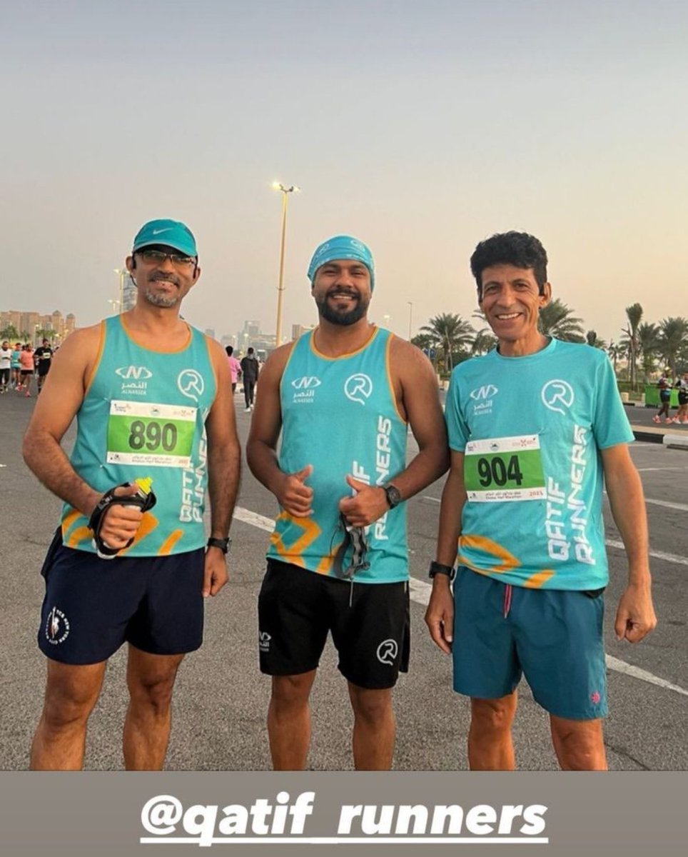 Qatif_Runners's tweet photo. مشاركة فريق #عدائي_القطيف 🏃🏾 بسباق نصف #ماراثون #الخبر وسط أجواء احتفالية رائعة تهدف إلى تعزيز دور الرياضة في جودة الحياة 🇸🇦🇸🇦🇸🇦💪🏿
@athleticksa @Saudi_SFA https://t.co/zoIrTk0x1F