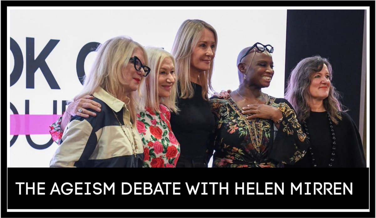 HELEN MIRREN ON AGEISM (with Val Garland and Andi Oliver) youtu.be/at41gPCmhEs?si… via @YouTube