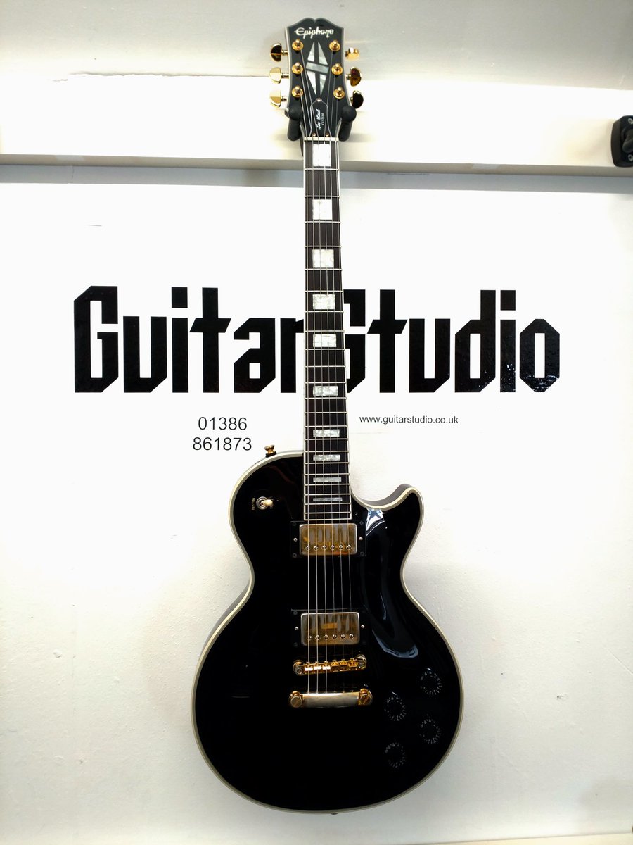 GuitarStudio6's tweet photo. Black guitar Friday Epiphone 2021 Les Paul Custom
Bare Knuckle Peter Green HBs (£1056)
£795 https://t.co/W9TnomfzJu