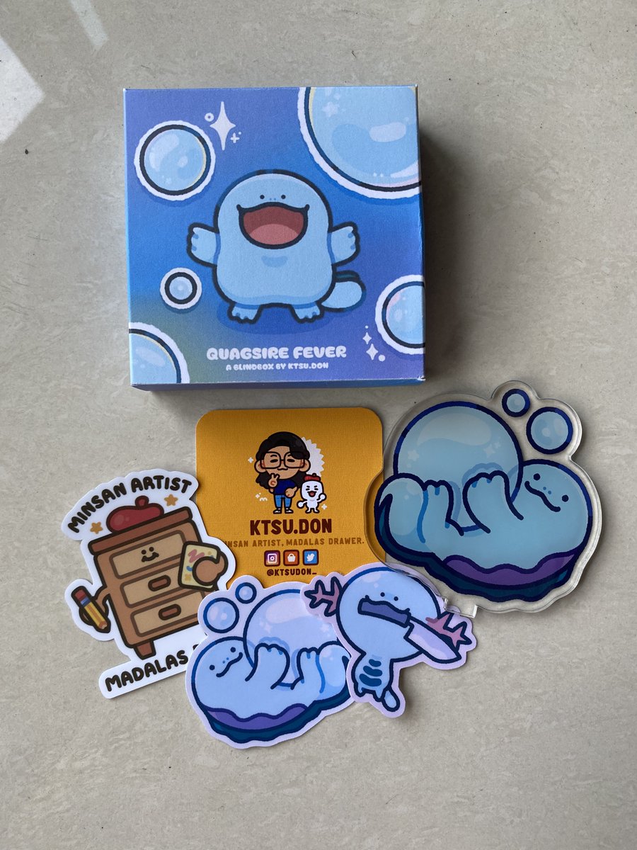 frummpets's tweet photo. QUAG!!! IS!!! HOME!!!!!!!
TYSM PO @ktsudon_ ToT!!! #Stickerconmnl2023 https://t.co/ajddDwzcbt