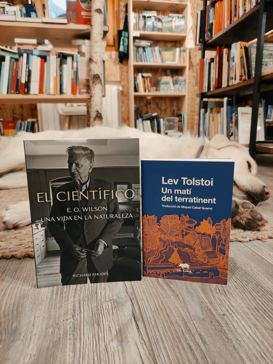 Naturallibres's tweet photo. #NouVinguts a #NaturaLlibres!
📘L'esquí de muntanya a Catalunya
📕Roses i lliris
📗Sueño de un mediodía de verano
📙El científico. E.O. Wilson, una vida en la naturaleza
📘Un matí del terratinent
📕Utópicos, pioneros y lunáticos
📗El mapa de la llibertat

🧵📚👇 https://t.co/ZfEltqgJov