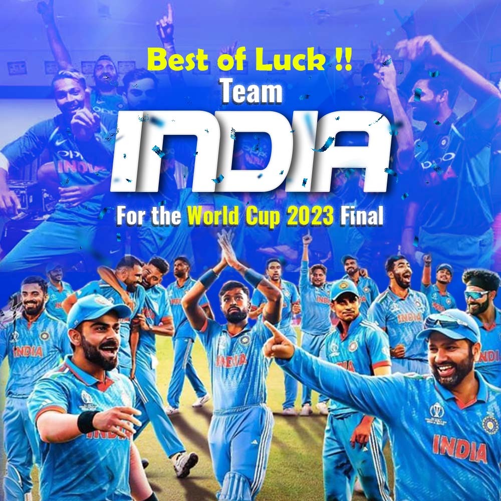 Best of luck team India for the world cup 2023 final #TheHopeInitiative #worldcup #final #cricketworldcup2023 #Amritsar