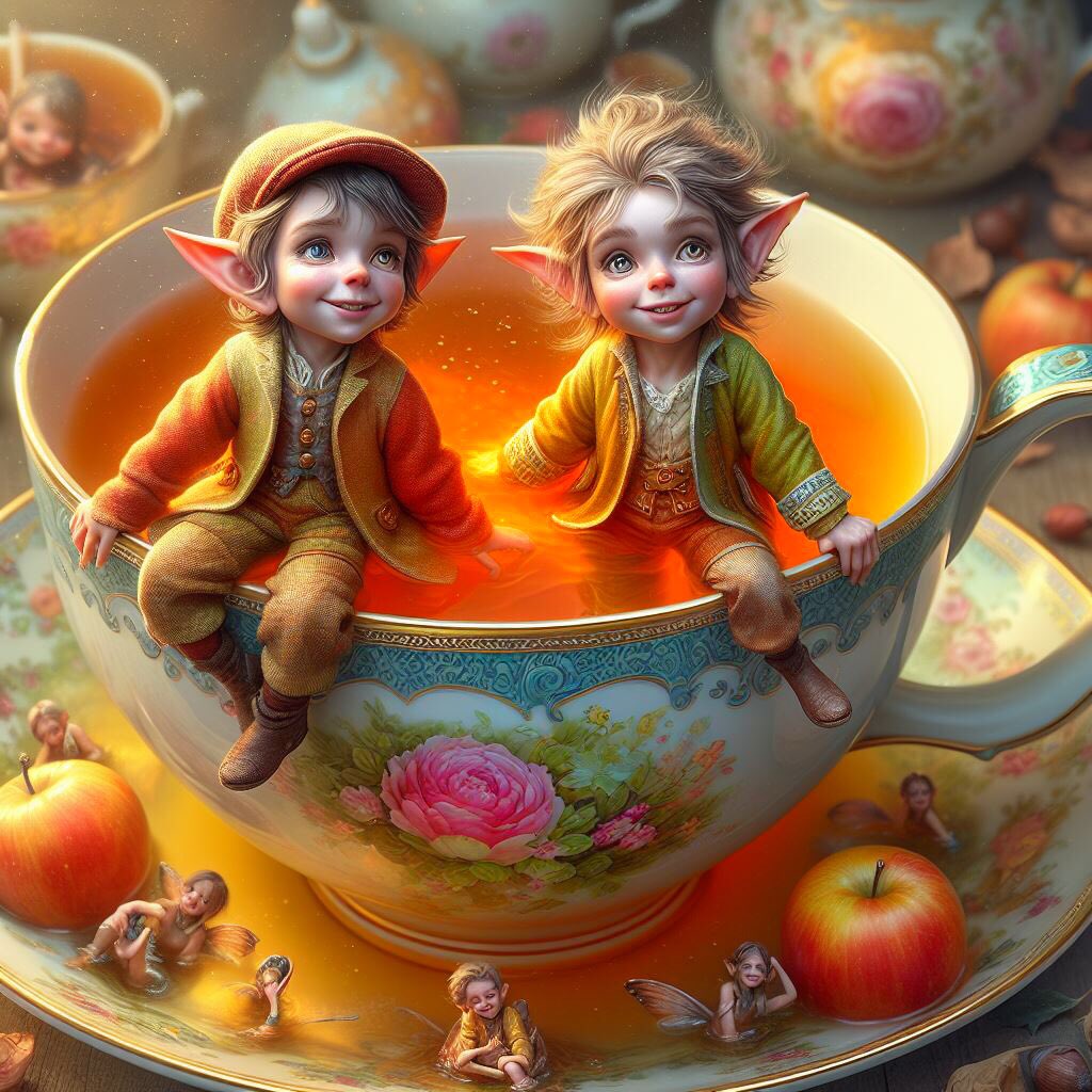 AuroraArabel's tweet image. THE VEIL IS THINNER …
We will see more and more, 
and mord UNEXPECTED THINGS ! 
Like these little ELEMENTALS 
and you will be surprised to see how they imitate us, without understanding about what we do…
A cup of tea is just a swimming pool for them…they try to understand…
We…