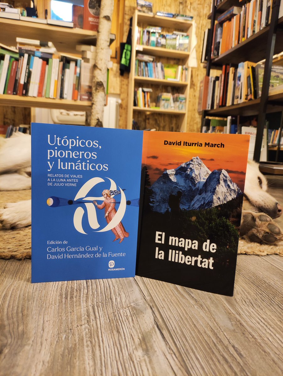 Naturallibres's tweet photo. #NouVinguts a #NaturaLlibres!
📘L'esquí de muntanya a Catalunya
📕Roses i lliris
📗Sueño de un mediodía de verano
📙El científico. E.O. Wilson, una vida en la naturaleza
📘Un matí del terratinent
📕Utópicos, pioneros y lunáticos
📗El mapa de la llibertat

🧵📚👇 https://t.co/ZfEltqgJov