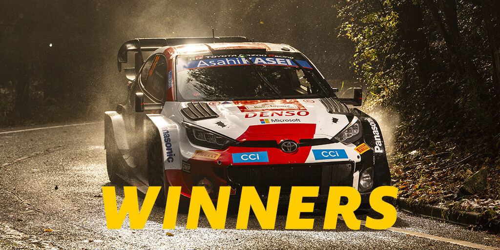 Central European Rally (@cerwrc) on Twitter photo We're excited to announce the winners of FORUM8 Rally Japan 2023!
Big congrats to <a href="/ElfynEvans/">Elfyn Evans</a> and <a href="/scottmartinat/">Scott Martin</a>. Your performance at this event was truly outstanding! ππ
The 2023 WRC season has officially concluded. Stay tuned for more!
#CER2024 #WRC We're excited to announce the winners of FORUM8 Rally Japan 2023!
Big congrats to <a href="/ElfynEvans/">Elfyn Evans</a> and <a href="/scottmartinat/">Scott Martin</a>. Your performance at this event was truly outstanding! ππ
The 2023 WRC season has officially concluded. Stay tuned for more!
#CER2024 #WRC