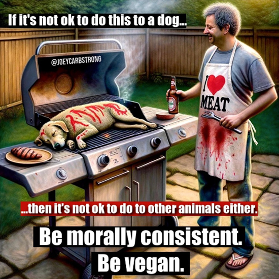 meatfreeplate's tweet photo. Sentient animals deserve equal protection, no matter their species. 🐶🐷🐮🐥🐈🐙🦈🐠

Respect animal rights, by living vegan. 🌱🌱

#GoVegan #veganism #VeganForThem #EndSpeciesism #StopEatingMeat #bbq #pets #Meat #MakeTheConnection https://t.co/qyMMfwtq9b