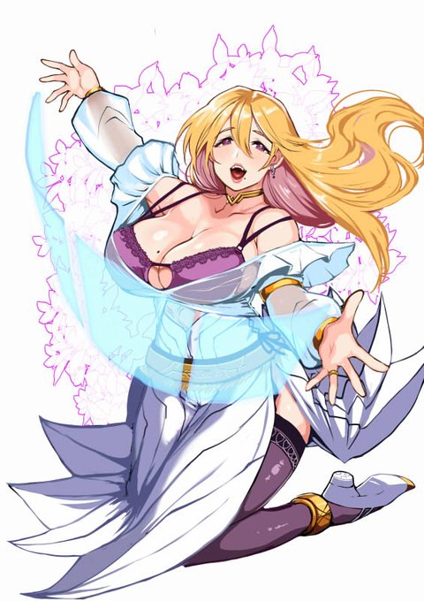 #フォロワーさんから私が好きそうな要素を集めてスーパー魔女えっち大戦EXのキャラを作る
写し絵の魔女ヤースミーン。 