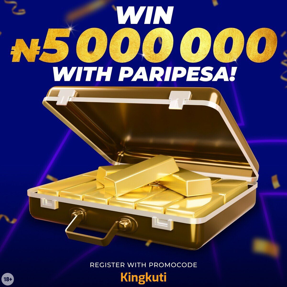 Today’s game on @PariPesaNigeria Code 👉 AQ7M1 You don’t have Paripesa?? Register now using this link Below 👇👇👇 paripesa.bet/kingkuti Promo Code 👉👉 KingKuti