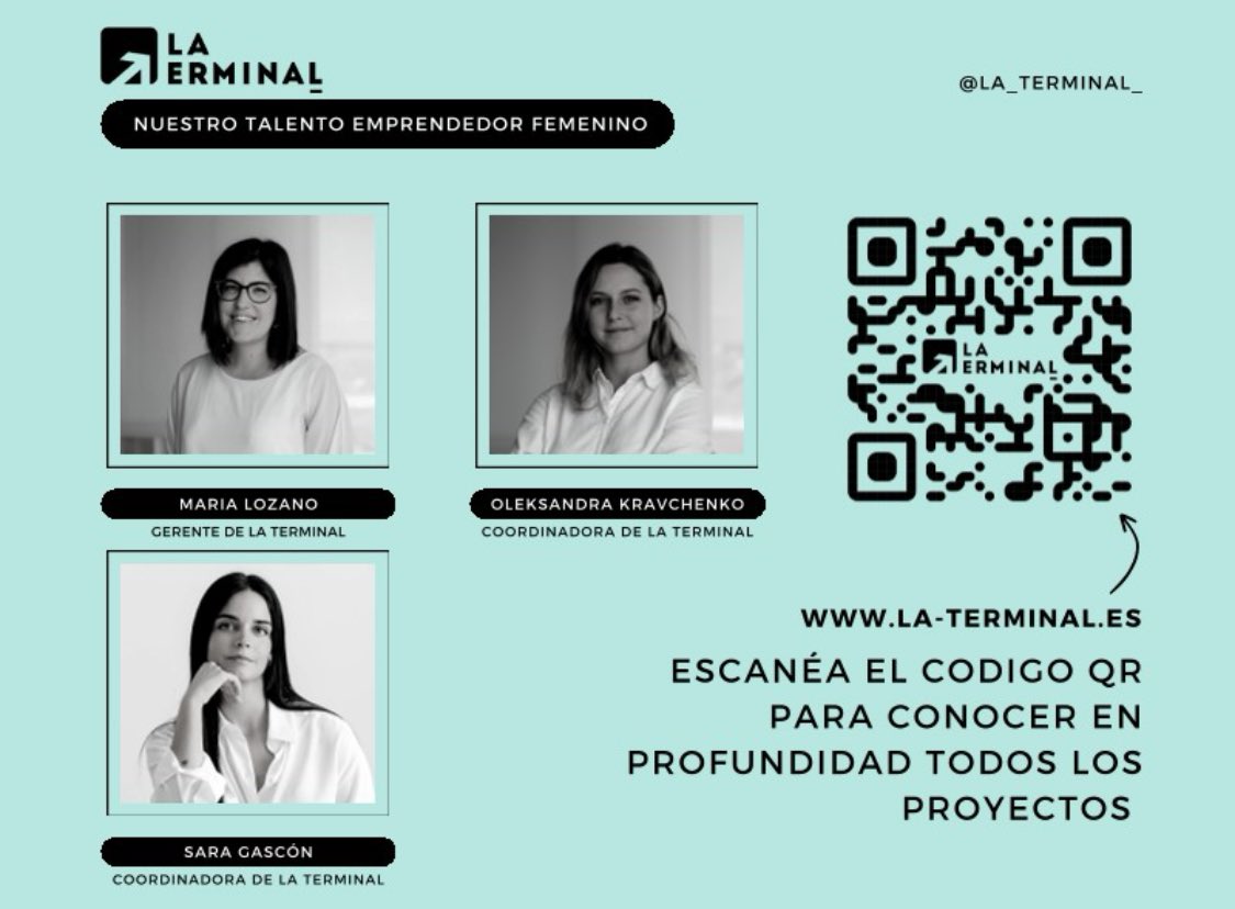 La_Terminal_'s tweet photo. Feliz #DíaDeLaMujerEmprendedora es un lujo contar con mujeres apasionadas, valientes, fuertes, inspiradoras y referentes y que seáis #TalentoLaTerminal. 

Gracias a ellas y muchas más, La Terminal es un espacio de crecimiento, inspiración y talento. https://t.co/DaAMcrKDyd