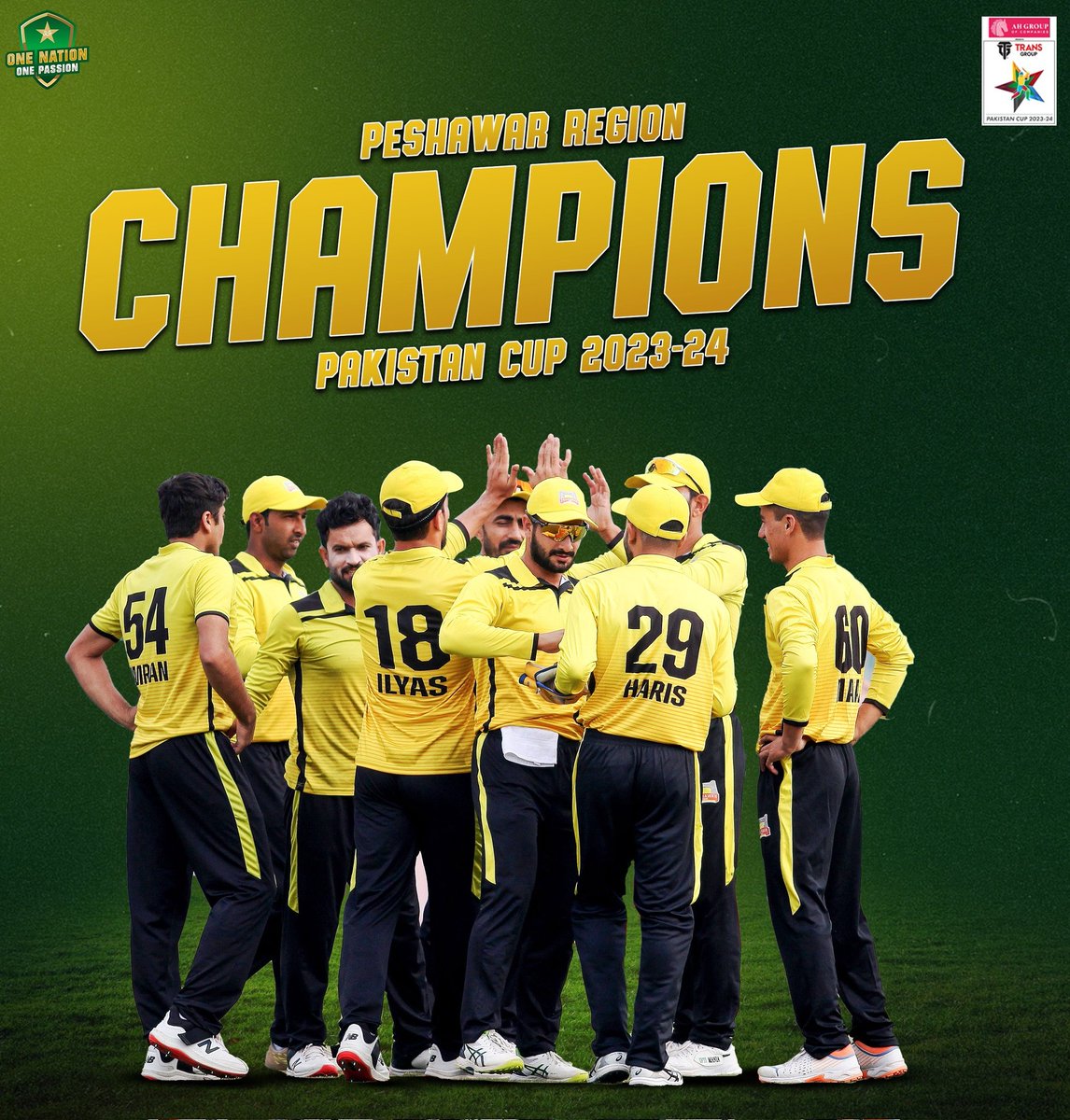 CHAMPIONS 🏆

Peshawar is the new CHAMPIONS of the Pakistan Cup 2023-24 👑

#PakistanCup | #PSHvKHIW

#CWC23Final #INDvsAUSfinal #ICCWorldCupFinal
#WorldCup2023Final #CWC23 #INDvAUS

#SportsEyePK #BSL3 #Subscribe