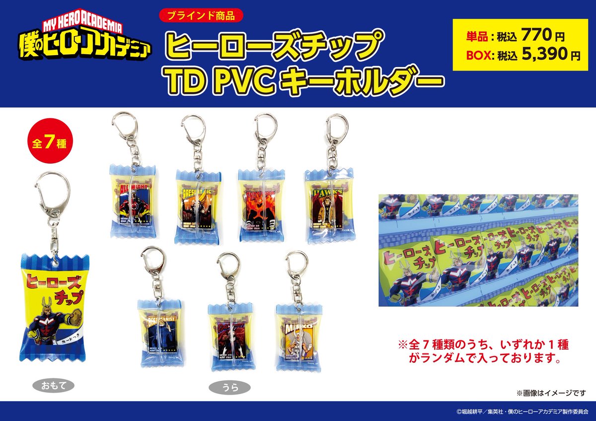 京都ロフト会場】11/22-12/18 ◇商品紹介◇ ・ヒーローズチップ PVC