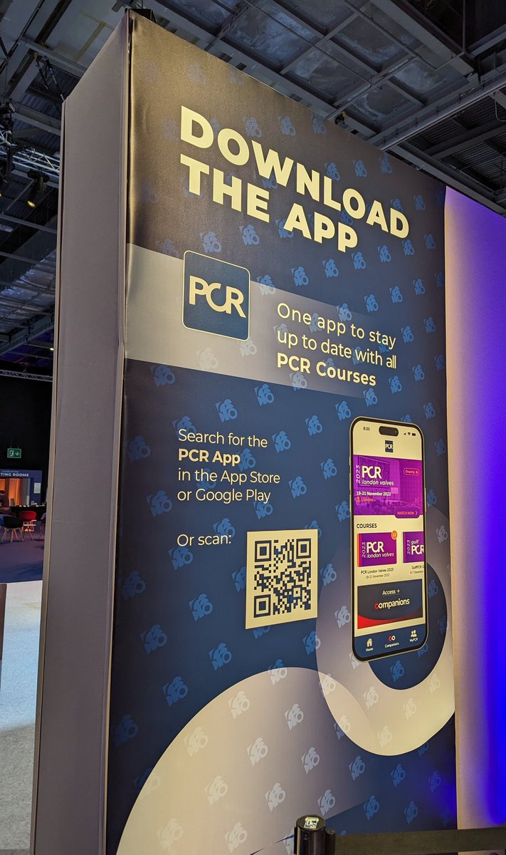 Good morning 🌞 #CardioTwitter! Here we go. #PCRLV is kicking off 🚀 Time to pick up your badge and enjoy the Course! And in case you don't have it already, download the PCR Courses App 😉