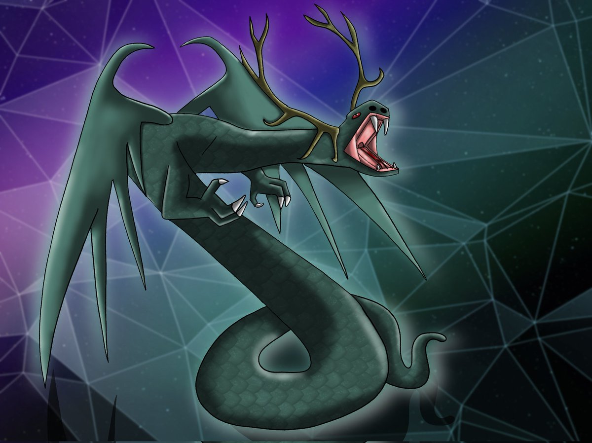 monquesttcg's tweet photo. Xenodermus. #tcg #art #digitalart #monquest https://t.co/jydznopMjk