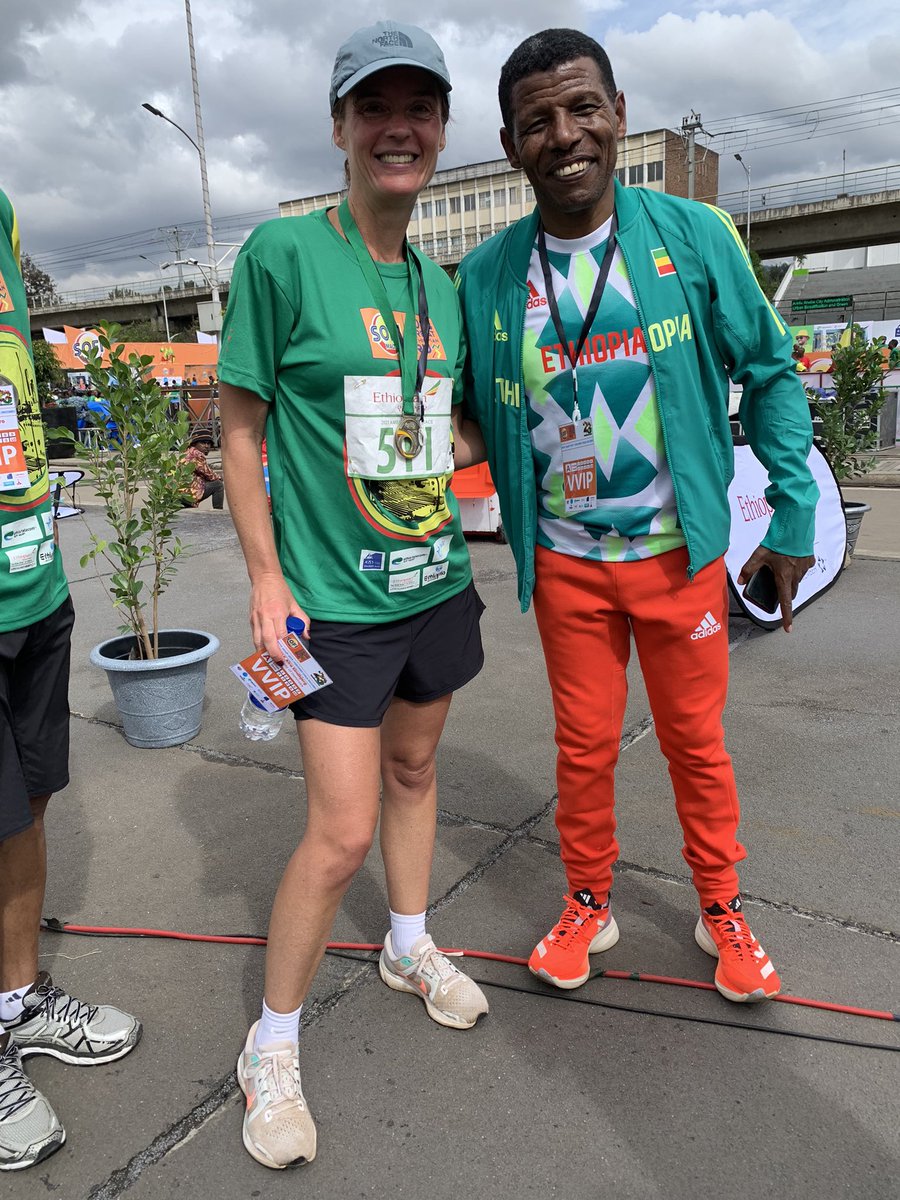 DKambInAddis's tweet photo. One of the things I ♥️ the most in 🇪🇹 is the running spirit. So proud to be part of @greatethrun today and even get the 🥇in the women’s amb run. 🙏all the organisers and all my fellow runners @Denmark_Addis 🏃🏃🏾‍♀️. A day to remember🕊️ https://t.co/r8a14Ylqrw