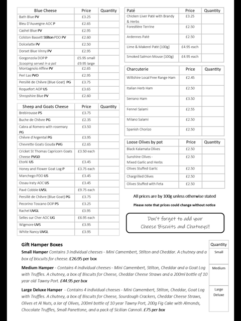 cheeseshopboa's tweet photo. Here's our 2023 Christmas Order form.
You can print off a copy or pick one up from the shop.
Don't delay in placing your orders. 🧀🎄🧀🎅🧀 https://t.co/FWrE1EI7Ho