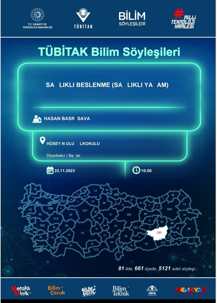 "TÜBİTAK Bilim Söyleşileri" programımıza sayılı günler kaldı 📢

<a href="/tcmeb/">Millî Eğitim Bakanlığı</a> <a href="/muratkucukali/">Murat Küçükali</a> <a href="/Diyarbakirmem/">Diyarbakır İl Millî Eğitim Müdürlüğü</a> <a href="/Mehmet_Bulut21/">Mehmet BULUT</a> <a href="/BaglarMEM21/">Bağlar İlçe Milli Eğitim Müdürlüğü</a> <a href="/hcetinkaya7733/">HAKAN ÇETİNKAYA</a> <a href="/Baglarproje21/">Baglar İlçe Mem Özel Büro (Proje Ekibi)</a> <a href="/benanogretmen/">Benantorgul</a> <a href="/ProfHasanMandal/">Prof. Dr. Hasan Mandal</a> <a href="/Tubitak/">TÜBİTAK</a> <a href="/Yusuf__Tekin/">Yusuf Tekin</a> <a href="/8711565040e54cf/">tekin özçelik</a>