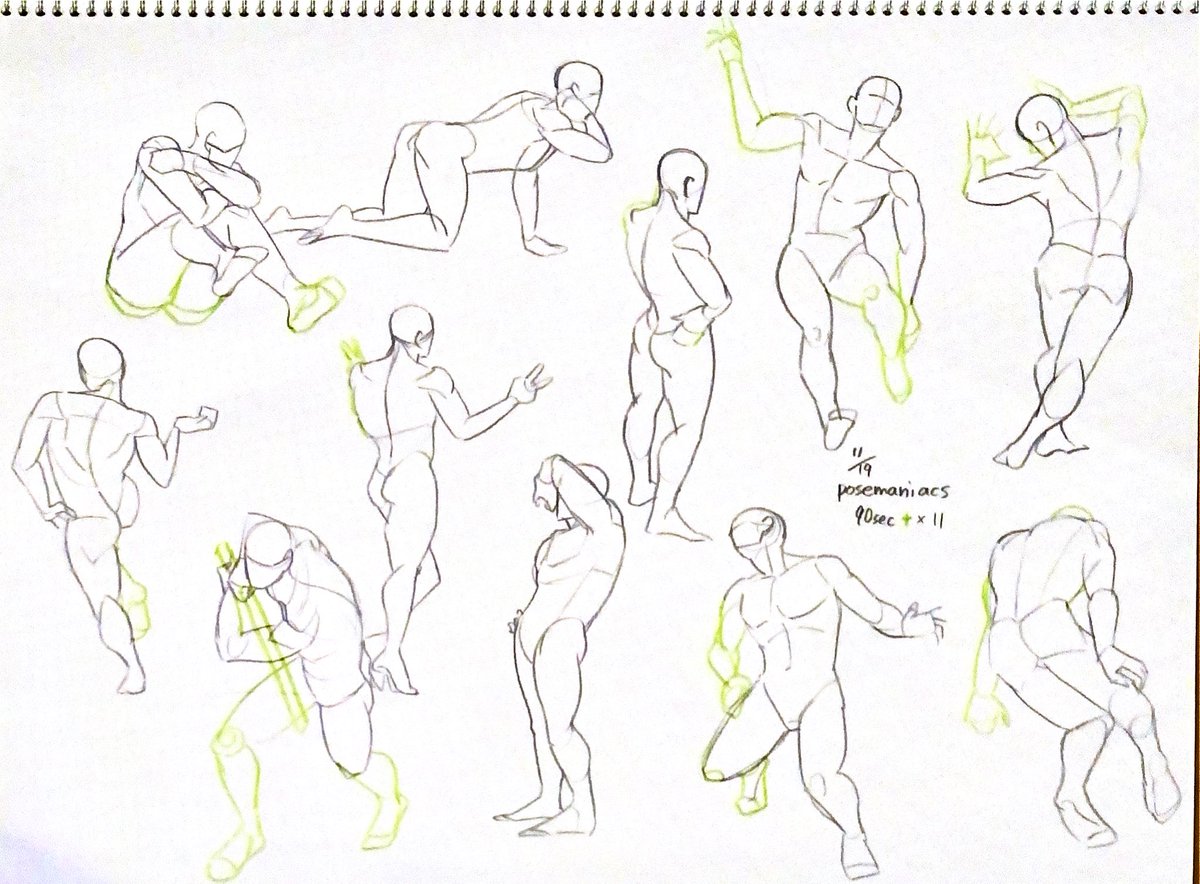 1085日目-11/19
#posemaniacs #クロッキー