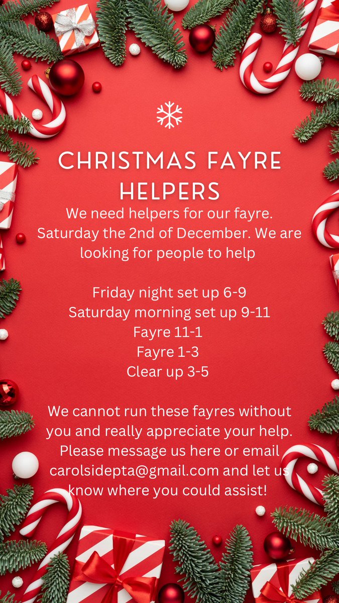 carolsidePTA's tweet photo. ⭐️⭐️ WE NEED YOU ⭐️⭐️

We’re still quite short on helpers during the actual fayre! We massively appreciate all your support and would love for you to message us here or email carolsidepta@gmail.com if you can help! 

@Carolside_PS 
@Carolside_ELCC https://t.co/bfvBAxkZQP