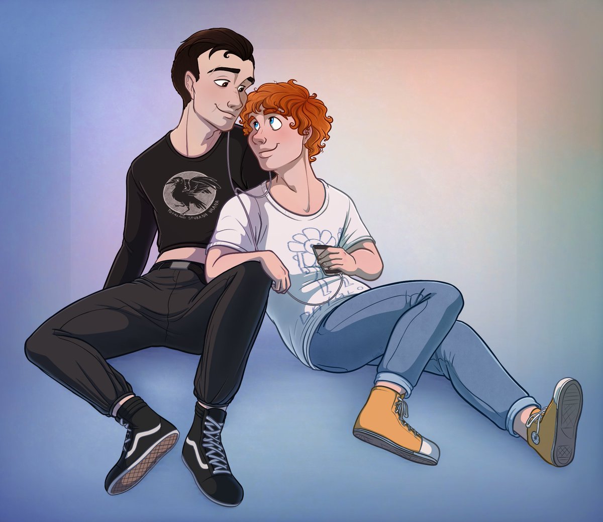 Saltvenian's tweet photo. My pookies!!! They are in love 💕

-
#SixOfCrows #Grishaverse
#KazBrekker #WylanVanEck #Kylan https://t.co/yEZyEpRgFQ