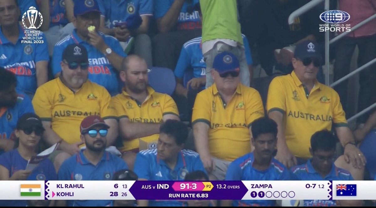 sportsbetcomau's tweet photo. “Right fellas…No more toilet breaks. The Aussies are on 🔥” #INDvAUS https://t.co/RGl11IaTRv