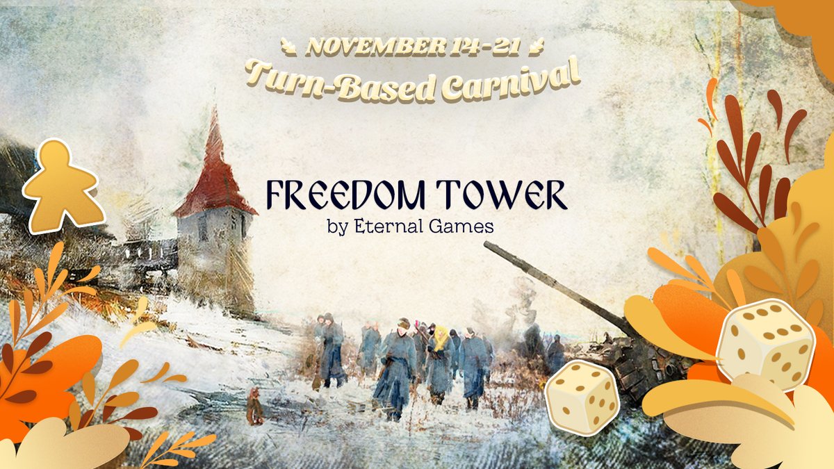 EternalGamedevs's tweet image. Dear Freedom Fighters!
We encourage you to check out the #TurnBasedCarnival event hosted by @acramdigital on @Steam!
Find the #FreedomTower among the #IndieGameDev allies and wishlist the adventures calling your name!
store.steampowered.com/sale/turnbased…