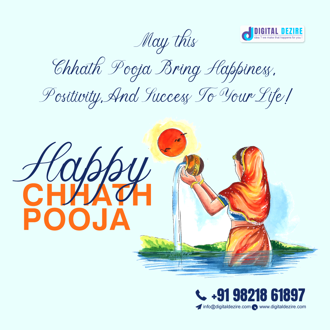 Let's Celebrate The Essence Of This Auspicious Occasion With Heartfelt Prayers And Joyous Festivities. Wishing You All A Radiant Chhath Puja! 🌟🌊

#ChhathCelebration #FestiveVibes #TraditionAlive #ChhathPuja #HarvestFestival #SunGodBlessings #SacredTraditions #digitaldezire