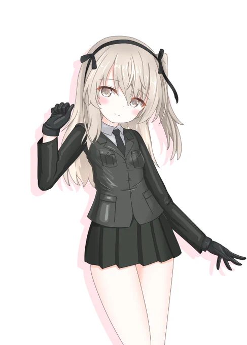 久々のあんこう祭行ってきたので愛里寿ちゃん描きました! 