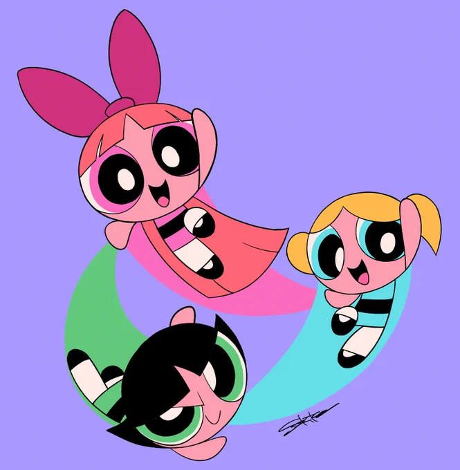  #ThePowerpuffGirls25th