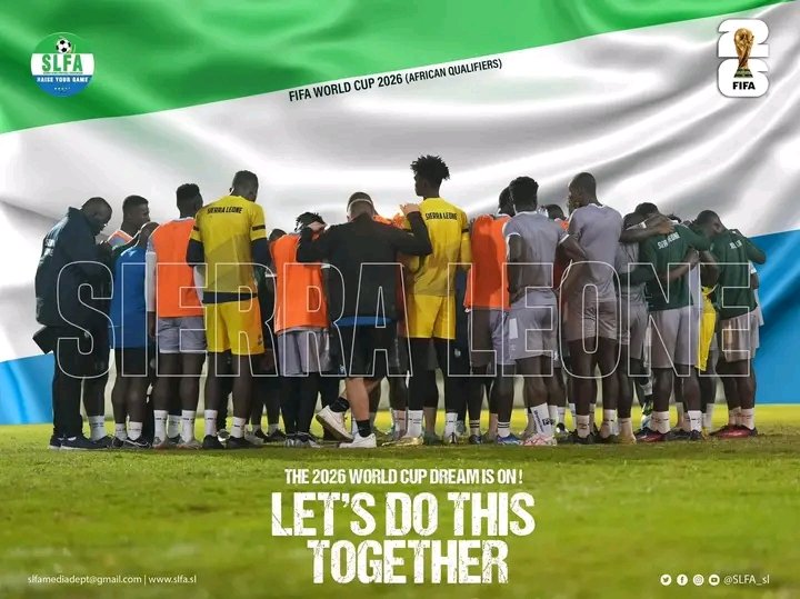 KallonAmidu's tweet photo. Leone Stars will lock horns with the Pharaohs today. 

What's your prediction? https://t.co/Bo9DJgJsQ4