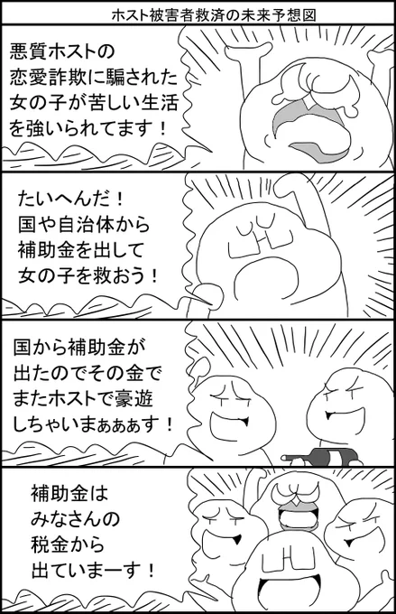 ホスト被害者救済の未来予想図 