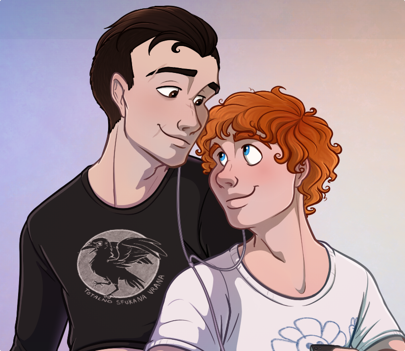 Saltvenian's tweet photo. My pookies!!! They are in love 💕

-
#SixOfCrows #Grishaverse
#KazBrekker #WylanVanEck #Kylan https://t.co/yEZyEpRgFQ