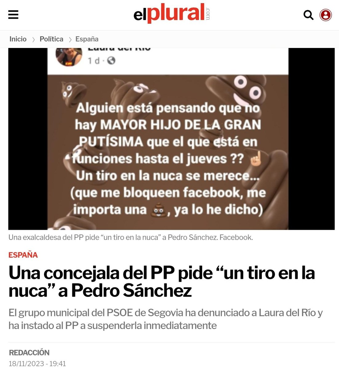 Asturika1's tweet photo. Ya no son un partido son una secta y amenazan https://t.co/xtkdzZoQTm