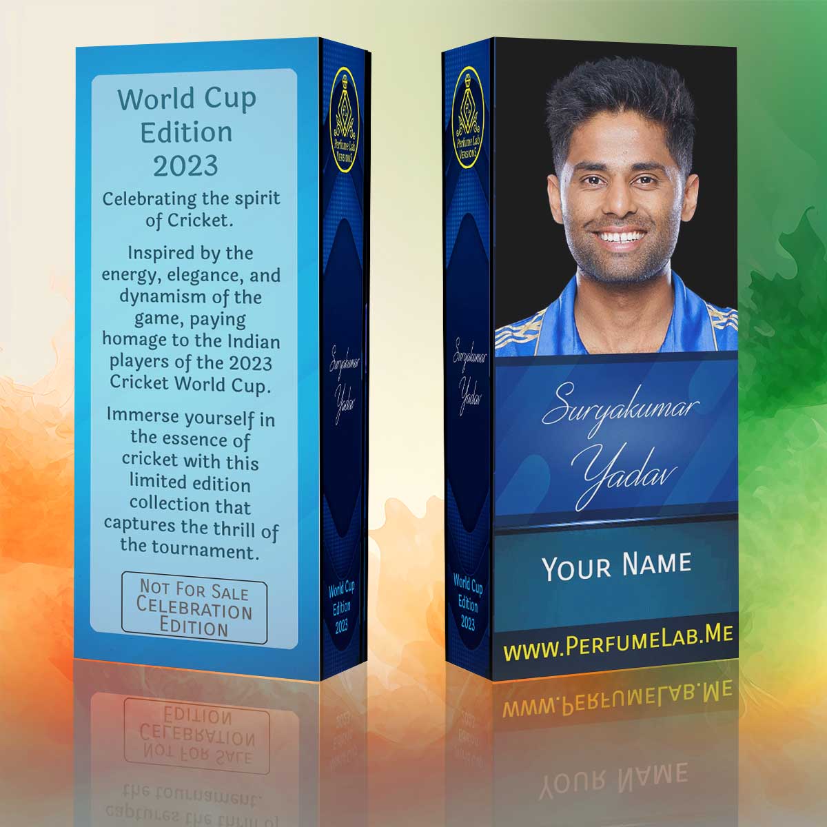 PerfumeLabMe's tweet photo. 🏏🎊 Limited Edition World Cup Cricket Celebration Perfumes – Capture the Essence of the Indian Squad!
A Celebration Edition Perfume Free with Every Order till 20th Nov 2023. Hurry, Choose Your Favorite Player and Elevate Your Fragrance Game!

https://t.co/cBPMPUBq0c

#FreePerfume #PerfumeLab #PerfumeLabMe