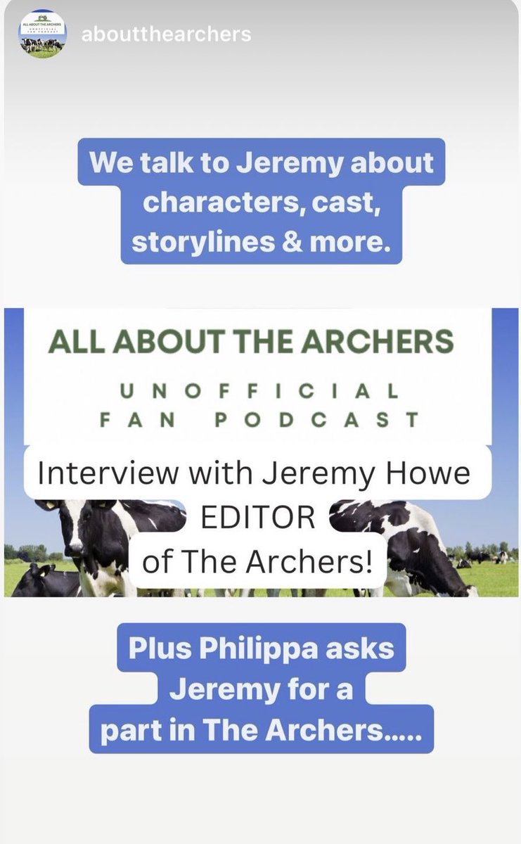 AboutTheArchers's tweet photo. Meet the man who pulls all the (heart) strings on #TheArchers in our latest BONUS episode available now on your podcast platform. An extended version is also on our YouTube channel
@BBCRadio4 
@BBCTheArchers 
@QuickBookRevie3 
@13minuteman https://t.co/ofFxBjWHY4