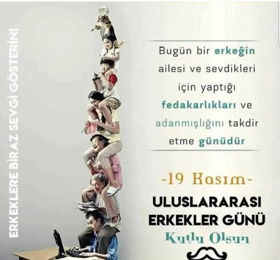 deepblue_4910's tweet image. Daha 1 tane tebrik mesaji yada tweeti gormedim ama sorsan odun olan biziz🙂#19Kasım #DünyaErkeklerGünü