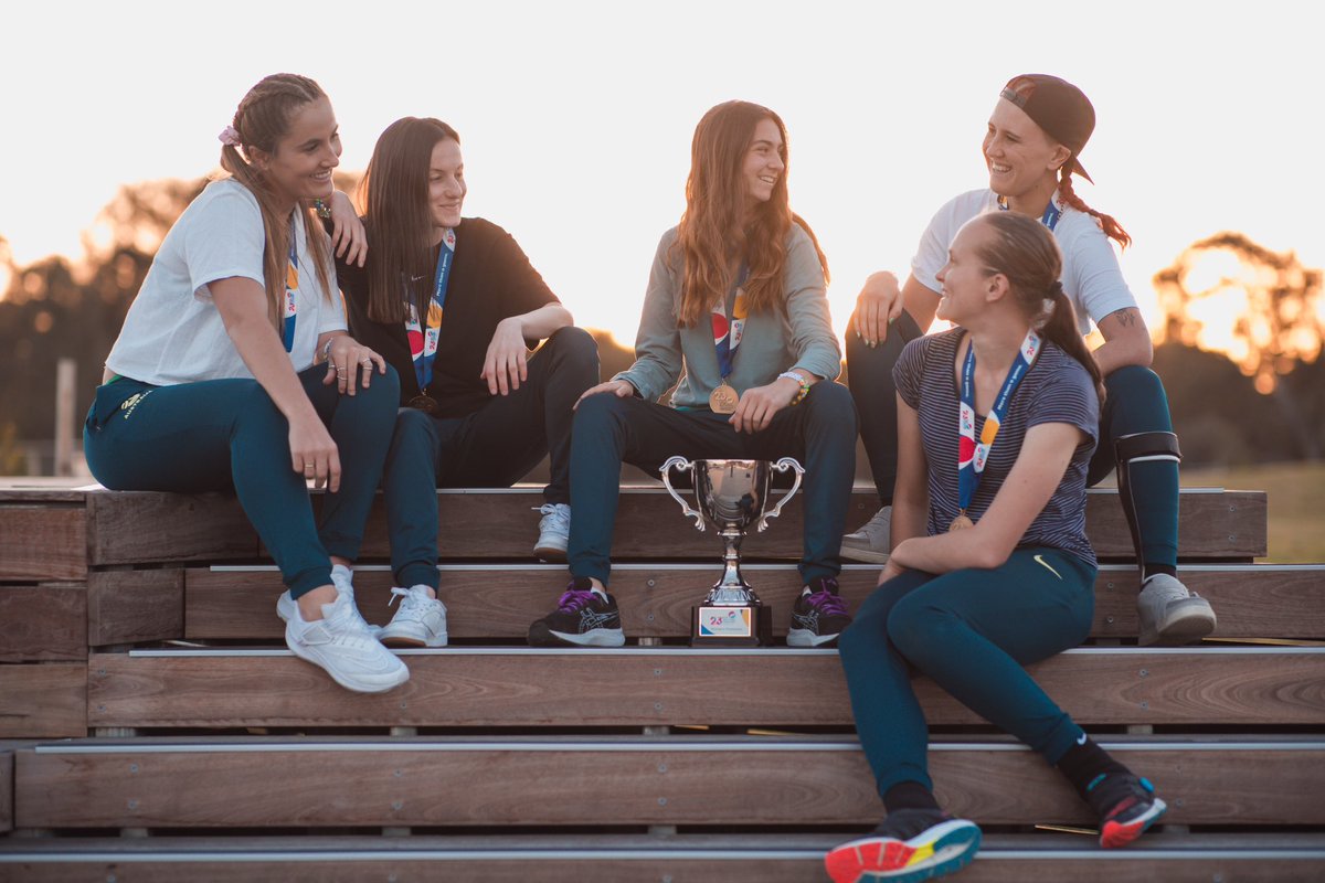 tamsin_colley's tweet photo. One week since I got back from the Asia-Oceania Championships ✨

Proud to be part of the @paramatildas team that picked up the trophy, and
thanks @AnnOdong for capturing these awesome photos of me and my teammates with it! 🏆

#CPFootball #MoreThanAGame #UndefeatedIsForever https://t.co/90HOurqLZG