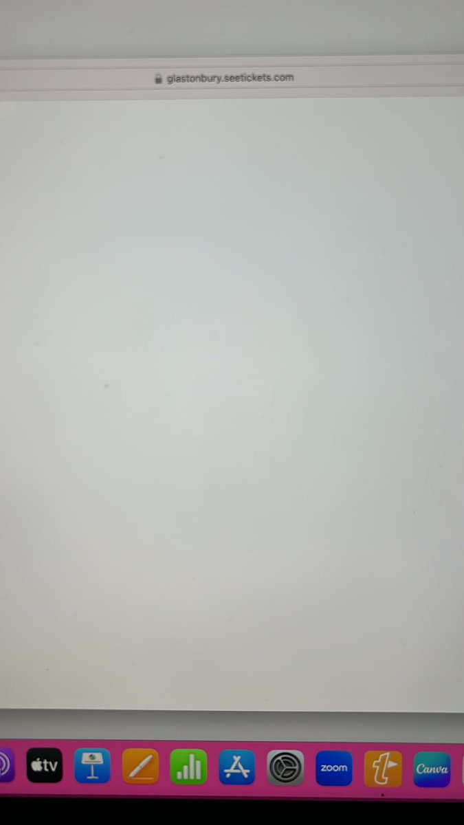 lynnemt73's tweet photo. @seetickets @glastonbury Got in clicked general admission and get this !!!! https://t.co/gfCiKsPJfA