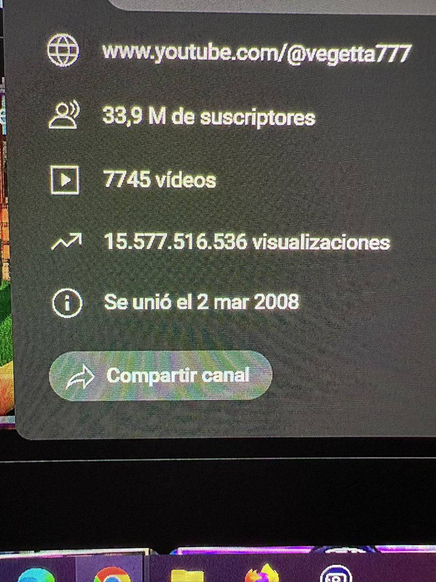 vegetta777's tweet photo. Nos acercamos a los 7.777 vídeos en el canal 💪🏻 https://t.co/5F3sbw22ZL