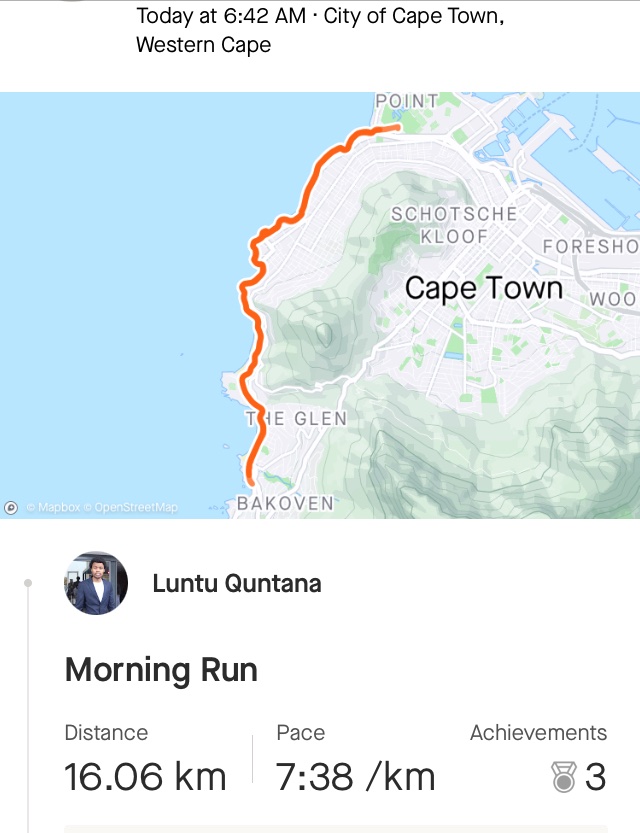 luntu_quntana's tweet image. Just keep moving!
Slow and steady today 🚀
#Running
#CapeTown 
#AtlanticSeaboard
