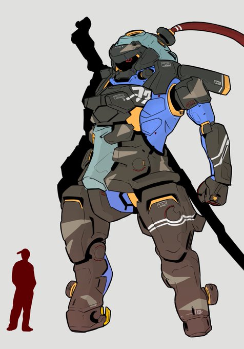 「humanoid robot weapon」 illustration images(Latest)