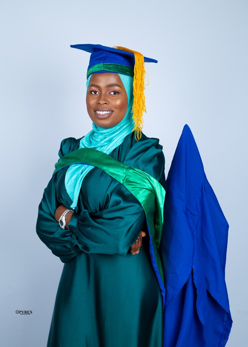 SekinatFayoyin's tweet photo. Alhamdulillah ๐
Ya Rabb u did again ๐๐ฅฐ๐
https://t.co/gPWvNLzCH6 in Ecotourism an wildlife management BAGGED with Second Class (HONS) Upper Division
At this moment, the Tassle really worth the Hassle๐ช๐บ
#GrandezaClass21
#FUTA33RDCONVOCATION
#Futaclass21 https://t.co/3AAsMQgV8f