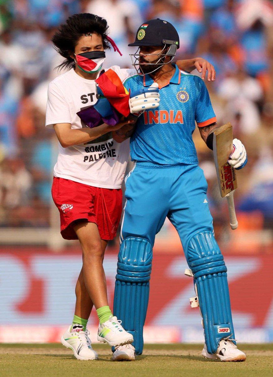 Australian who entered ground during world cup final sent on remand
