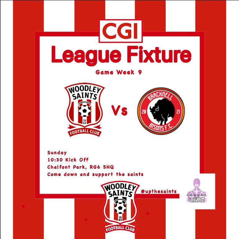 MATCH DAY! We take on Bracknell Bisons after a week off last week! Should be an entertaining game. Come down and support the boys! #UpTheSaints